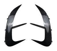 Seitenspoiler Spoilerlippe Für Mercedes Für Benz C Klasse W206 C200 C260 C300 2022 2023 Für AMG Hinten Seite Stoßstange Abdeckung Diffusor Spoiler Splitter Canard Auto Spoiler Wing(Kohlenstoff-Look)