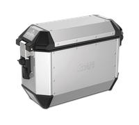 Givi Trekker Alaska, Kofferset Monokey 36 L Silber