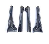 Seitenteile Spoiler Auto Seitenschweller Schürze Lippe Bodykits Schürzen Verlängerungen Für Toyota GR86 ZN8 ZC8 2022 2023 2024(Carbon-Lack)