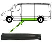 Seitenwand Reparaturblech Links Kompatibel mit Opel Movano A X70 Combi Renault Master II JD FD Nissan Interstar ->2010 von Autoteile Gocht