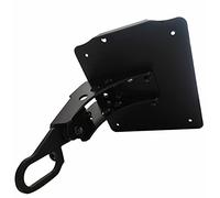 Seitlicher Kennzeichenhalter 2X Silentblock gelagert Gutachten Nummernschild (Deutschland 180x200) Original Gentlemans Qualitäts Produkt passend für Harley Davidson® Sportster® ab BJ 2008-2020