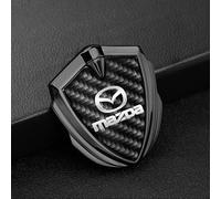 SELUVI Auto Emblem für Mazda CX-5 2012-2017, Emblem Logo Buchstaben Emblem Zeichen Heckklappe Emblem Metal Schriftzug Emblem Aufkleber Vorne Hinten Karosserie Tuning Zubehör,Black