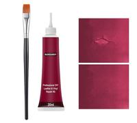 SEMINISMAR Leder Reparatur Set,Lederreparatur Creme,Lederbalsam,Leder-Restaurator,Leder-Farbbalsam,Lederkratzer Reparatur,Flüssigleder,Leder Reparatur Gel,für Autositze,Sofas,Weinrot