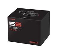 Sena 5S Motorrad Bluetooth Kommunikationssystem, Doppelpack, Black