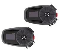 Sena 5S Motorrad Bluetooth Kommunikationssystem, Doppelpack, Black
