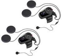 Sena 5S FC-Moto Edition Bluetooth Kommunikationssystem Doppelset, schwarz für Männer