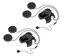 Sena 5S Motorrad Bluetooth Kommunikationssystem, Doppelpack, Black