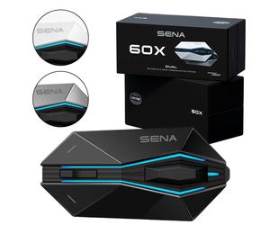 Sena 60X Dual Bluetooth / Mesh Kommunikationssystem - Sound by Bose inkl. 3 Farbcovern