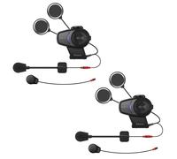 Sena 10S-02 Motorrad Bluetooth Kommunikationssystem Doppelpack
