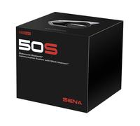 Sena 50S Motorrad Bluetooth Headset mit Drehrad und Sound by Harman Kardon, integriertem Mesh Intercom System und Premium Mikrofon & Lautsprechern