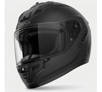 SENA Phantom Integralhelm für Motorrad mit Mesh-Headset, Mattschwarz L