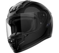 SENA Integralhelm für Motorradfahrer mit Phantom Headset, schwarz L