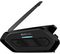 Sena Spider RT1 Flaches Mesh Kommunikationssystem für Motorräder, Einzelpackung, Schwarz