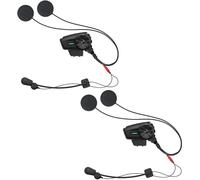 Sena Spider ST1 HD Bluetooth Kommunikationssystem Doppelset, schwarz für Männer