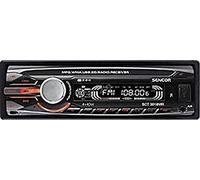 SENCOR SCT 3018MR MP3/WMA-Player z.b. für Auto, MP3/WMA-Spieler, USB/SD/MMC-Eingänge, Front Line Eingang