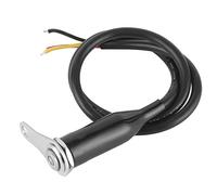 SENECESLI Motorrad-Lenkerschalter aus Edelstahl, Feine Verarbeitung, LED-Lichtsteuerung, Langer Draht für 12-V-Motorräder, Wasserdichter Scheinwerferknopf für Scheinwerfer-Rücklichtschalter (1 *