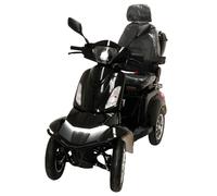 SENIOREN-MOBIL ELEKTRO-ROLLER 4-RAD 15KM/H 1KW 60V 20AH LI - AKKU COC SCHWARZ