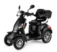 VELECO Seniorenmobil 4-Rad Elektromobil ElektroRoller 1000W FASTER (Schwarz)