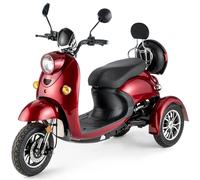 Seniorenmobil Dreirad Retro Elektromobil Seniorenfahrzeug 650W VELECO ZT63