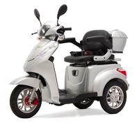 Seniorenmobil Eco Engel 501 Silber mit herausnehmbarem 20 Ah Lithium Ionen Akku