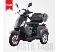 Seniorenmobil Elektro-Roller Senioren-Dreirad 25km/h 60V 20Ah 1000 Watt Schwarz