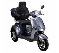 Seniorenmobil Volta 3-Rad Elektro VM4 Neo in 25Kmh Grau Trike Dreirad Emobil