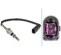 HELLA 6PT 358 181-591 Sensor, Abgastemperatur - 2-poliger Stecker