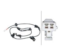 HELLA Sensor, Raddrehzahl 6pu012679721 Hinterachse rechts für HYUNDAI