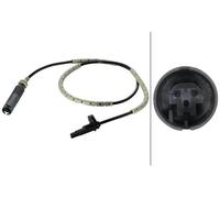 Sensor, Raddrehzahl HELLA 6PU 009 106-921 für BMW, Hinterachse, links, rechts