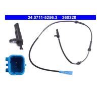ATE 24.0711-5256.3 ABS-Sensor CITROËN C3, C4, C-ELYSEE, DS3 PEUGEOT 2008 207 208