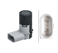 Sensor, Einparkhilfe HELLA 6PX 358 141-411 für AUDI SKODA VW, außen, beidseitig