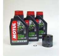 Service Kit Ölwechsel MOTUL 10W-30 pasend für Honda CBR 600 F RR CBR 650 F R