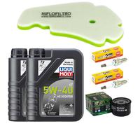 Service Öl 2L Luftfilter Ölfilter Zündkerze für Piaggio MP3 500 ie LT 2011-2023