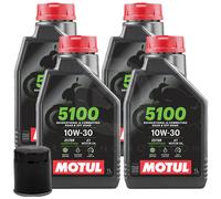 Motul Öl 10W30 4T Hc-Syn 5100 Mq 7141328 passend zu Honda CB 1300 A 1L 104062 33