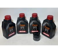 Serviceheft Honda Hornet CB 600 CC Von 2003 Bis 2013 - Ölfilter Motul 7100 10W40