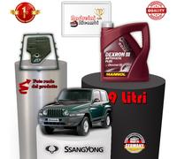 Serviceheft Wechsel Auto Und Öl SSANG YONG KORANDO II 2.0 94KW Ab 2001 -> /1091