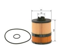Ölfilter BOSCH 1 457 429 302