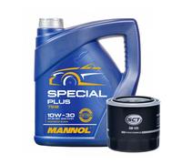 Servicekit SCT SM 125 Ölfilter, MANNOL 7512 Special Plus 10W-30 Motoröl, 4 Liter