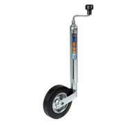 Servodeichsel für Anhänger und Wohnwagen Vollgummirad 200mm