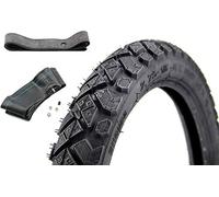 SET 1x Heidenau Enduro M/C Reifen 2,75 x 16 Zoll, 46M TT Profil K42 inklusive Felgenband und Schlauch für Simson