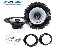 Set 2 Lautsprecher ALPINE SXE-1725s Vorne für Ford C-Max Von 2003