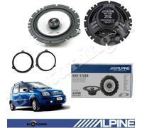 Alpine 2-Wege Lautsprecher Einbauset SXE-1725S für Ford Transit V363 ab 2014