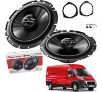 Set 2 Lautsprecher Pioneer Koaxial Vorne für Fiat Ducato 250 dal2006