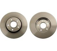 Set 2x Bremsscheibe TRW DF6138 Passend für FORD C-MAX II DXA 10->