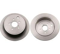 Set 2x Bremsscheibe TRW DF6306 Passend für BRZ 12->