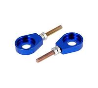 Set: 2x Kettenspanner für Schwinge, Aluminium Blau eloxiert - Simson S51, S50, SR50, Schwalbe KR51, SR4