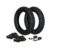 Set: 2x Reifen 3.00 x 12 Heidenau K57 + 2x Schläuche + 2x Felgenband