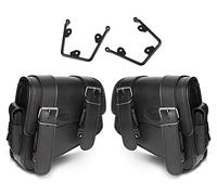 Set 2X Satteltaschen mit Halter kompatibel mit Honda Rebel 500 CMX 17-25 Montana