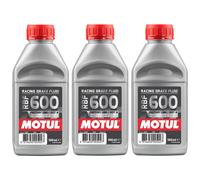Set 3 Flasche MOTUL Racing Brake Fluid Rbf 600 Factory Line 500 ML