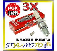 Set 3 Kerzen NGK Spark Plug DPR8EA-9 Triumph Thunderbird Sport 885 2003